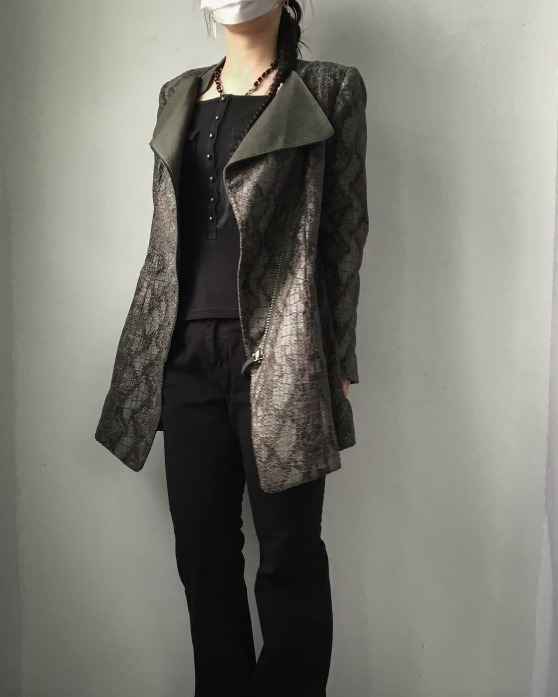 Python pattern jacket 상품이미지6