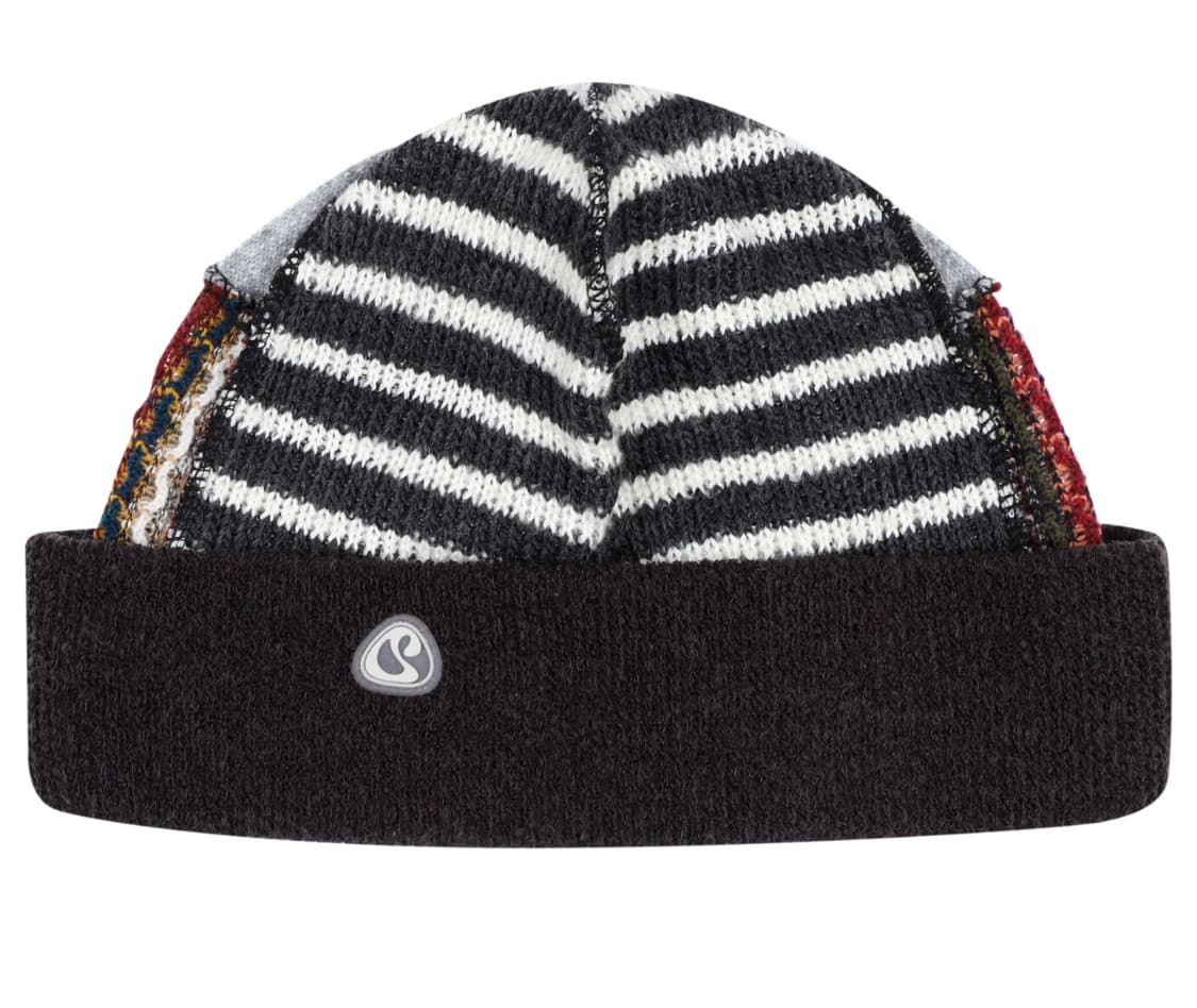 코이세이오 patchwork beanie brown 상품이미지1