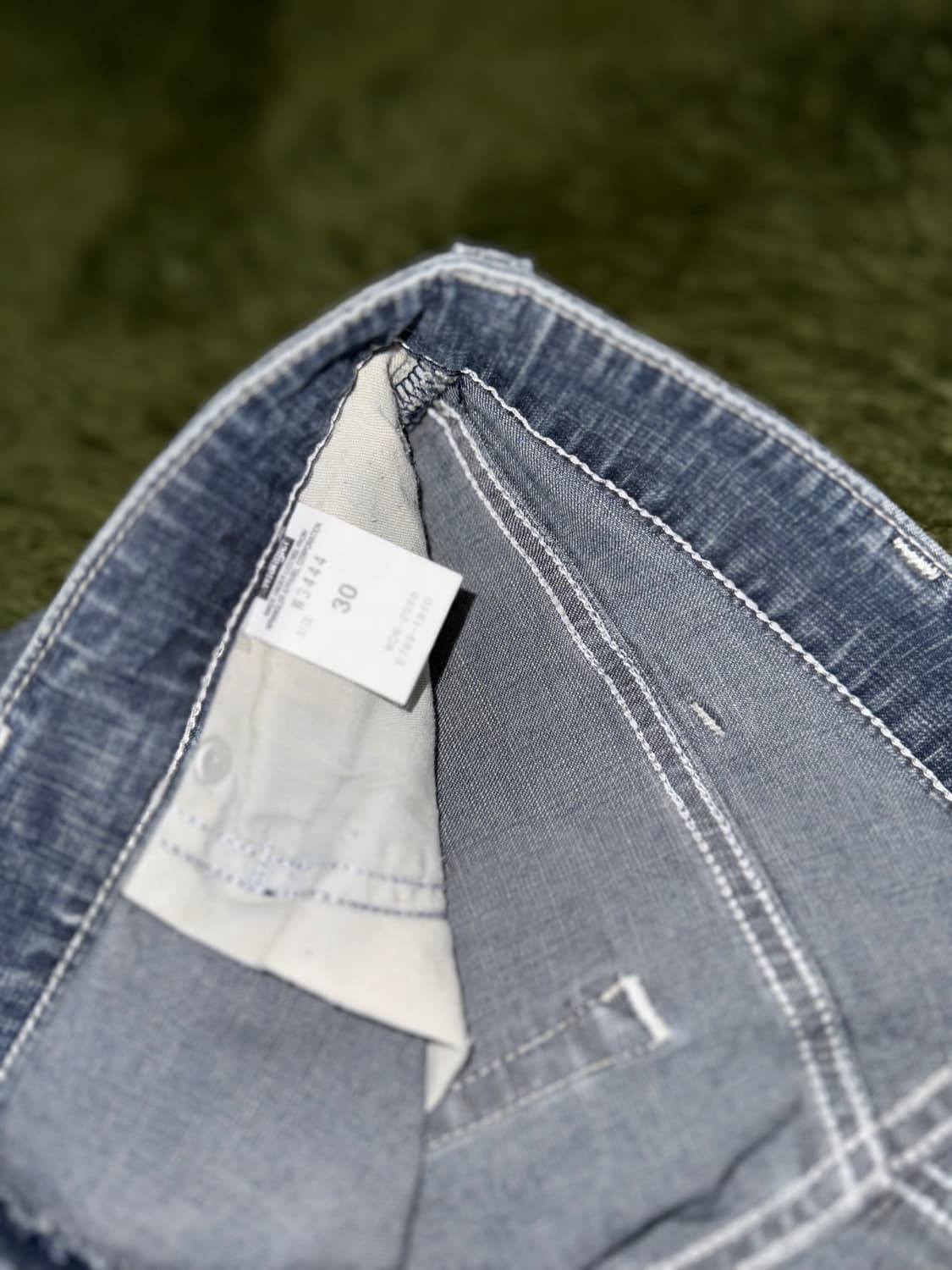 [30] Wrangler 랭글러 재팬 빈티지 워싱 데님 팬츠 상품이미지4