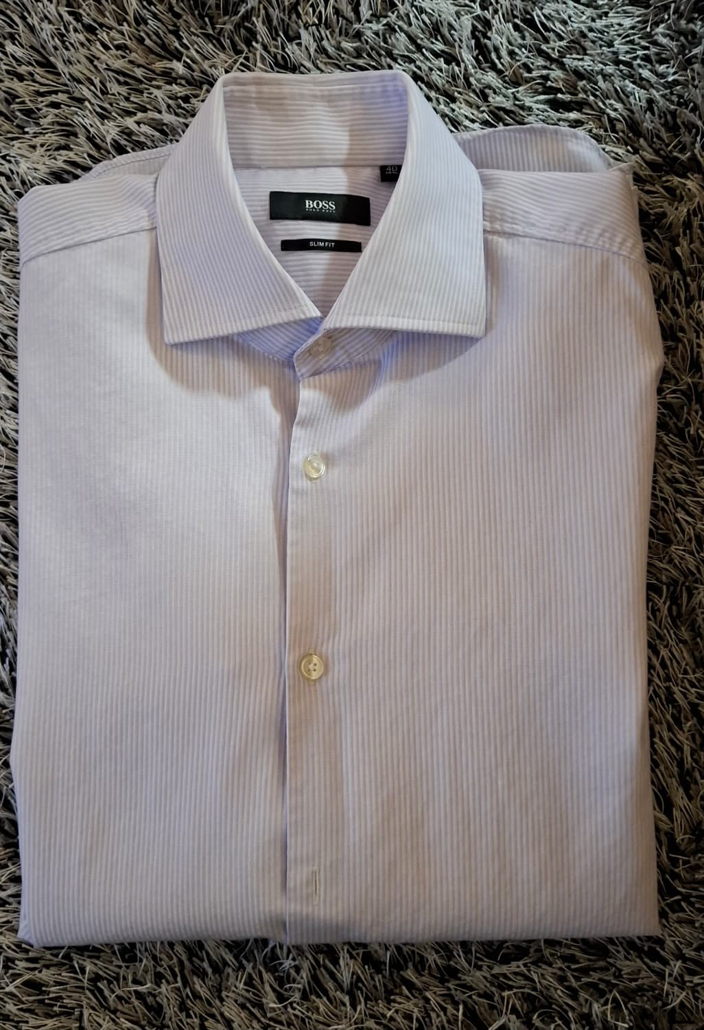 휴고보스 슬림핏 드레스 셔츠 40 / 15.5 사이즈 상품이미지2