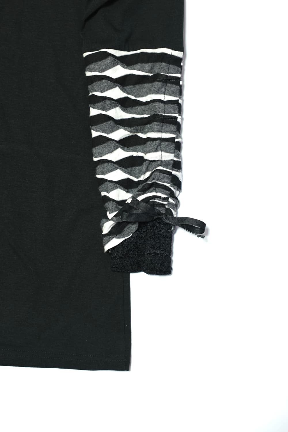 Layered Sleeve Tunic with Ribbon Detail 상품이미지1