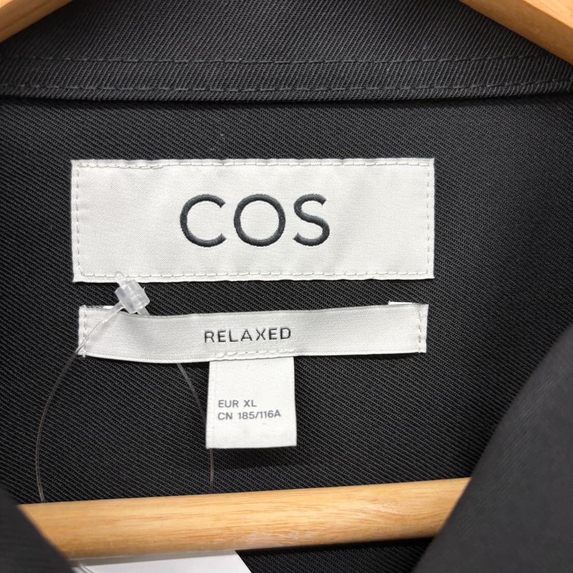 COS 블랙 집업 블루종 남성XL 상품이미지5
