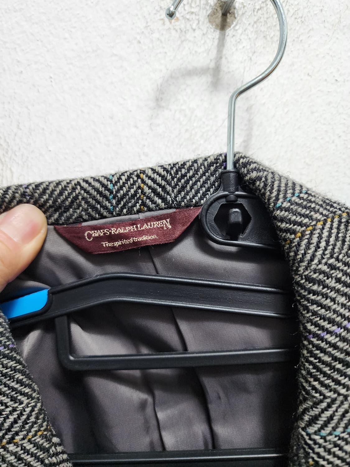 폴로 랄프로렌 빈티지 챕스 헤링본 블레이저 상품이미지7