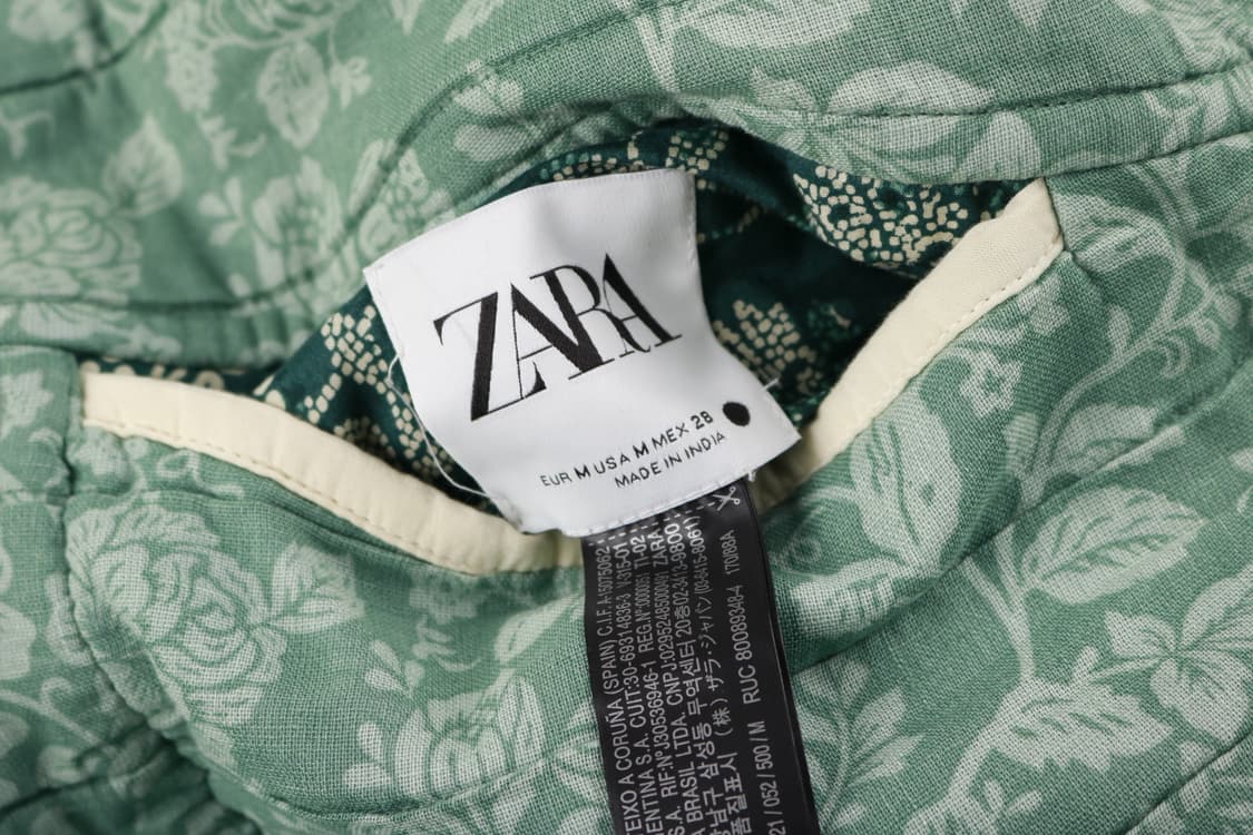 [M] 자라 퀼팅 페이즐리 반다나 자켓 상품이미지7