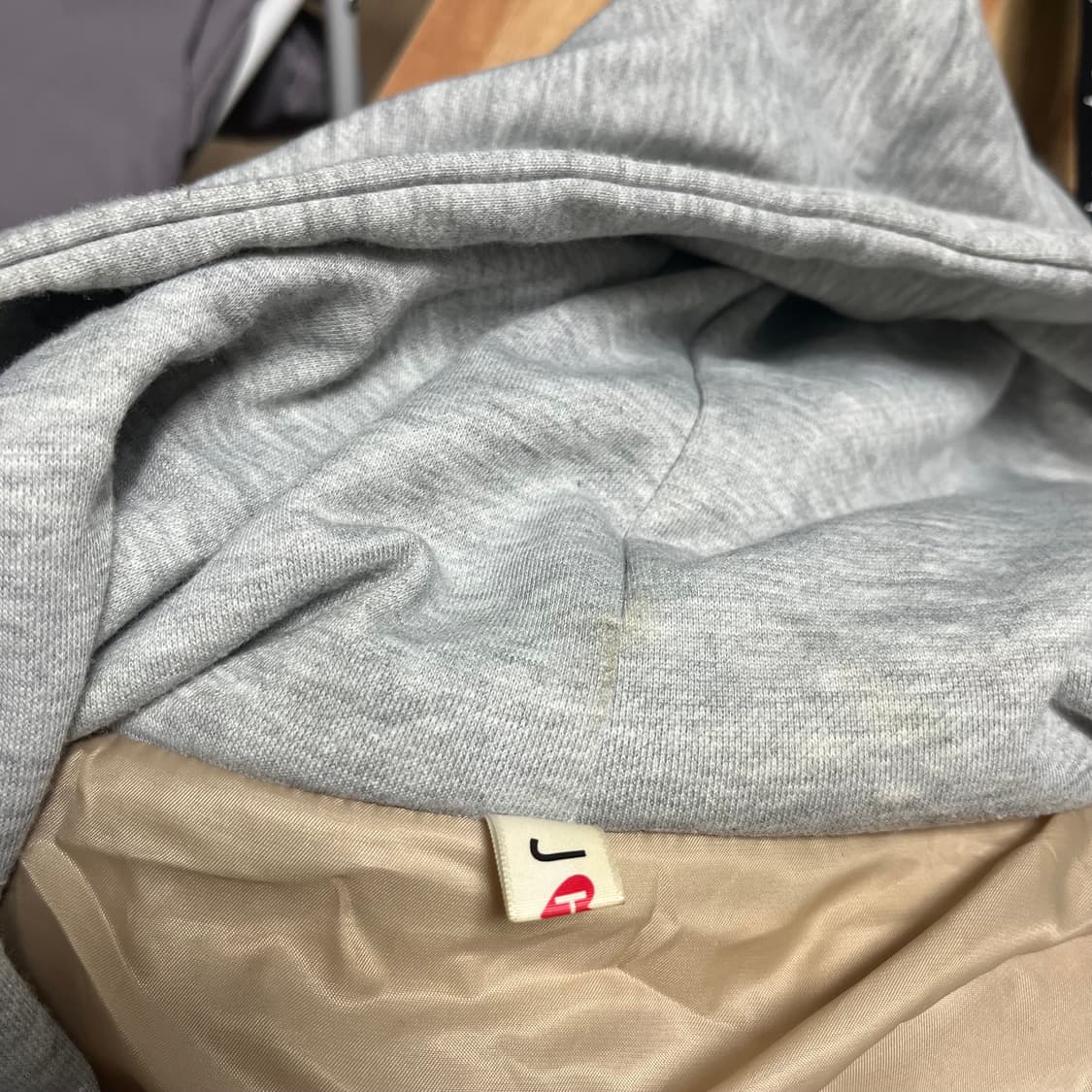 빈티지 뽀글이 후드자켓 상품이미지4