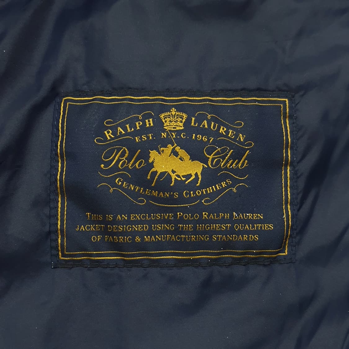 폴로 캠튼퀼팅 자켓 L (105) 상품이미지10