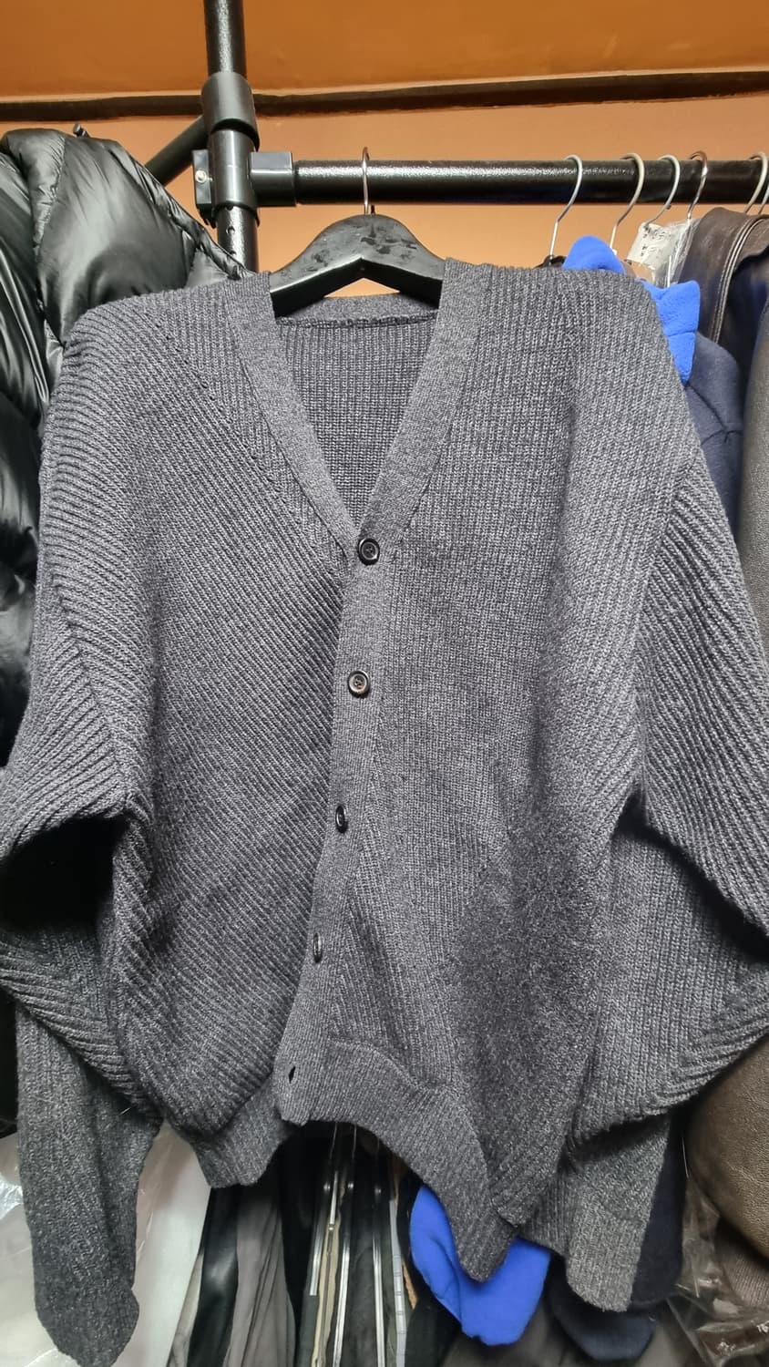 유스 Oversized Irregular Knit Cardigan M 상품이미지2