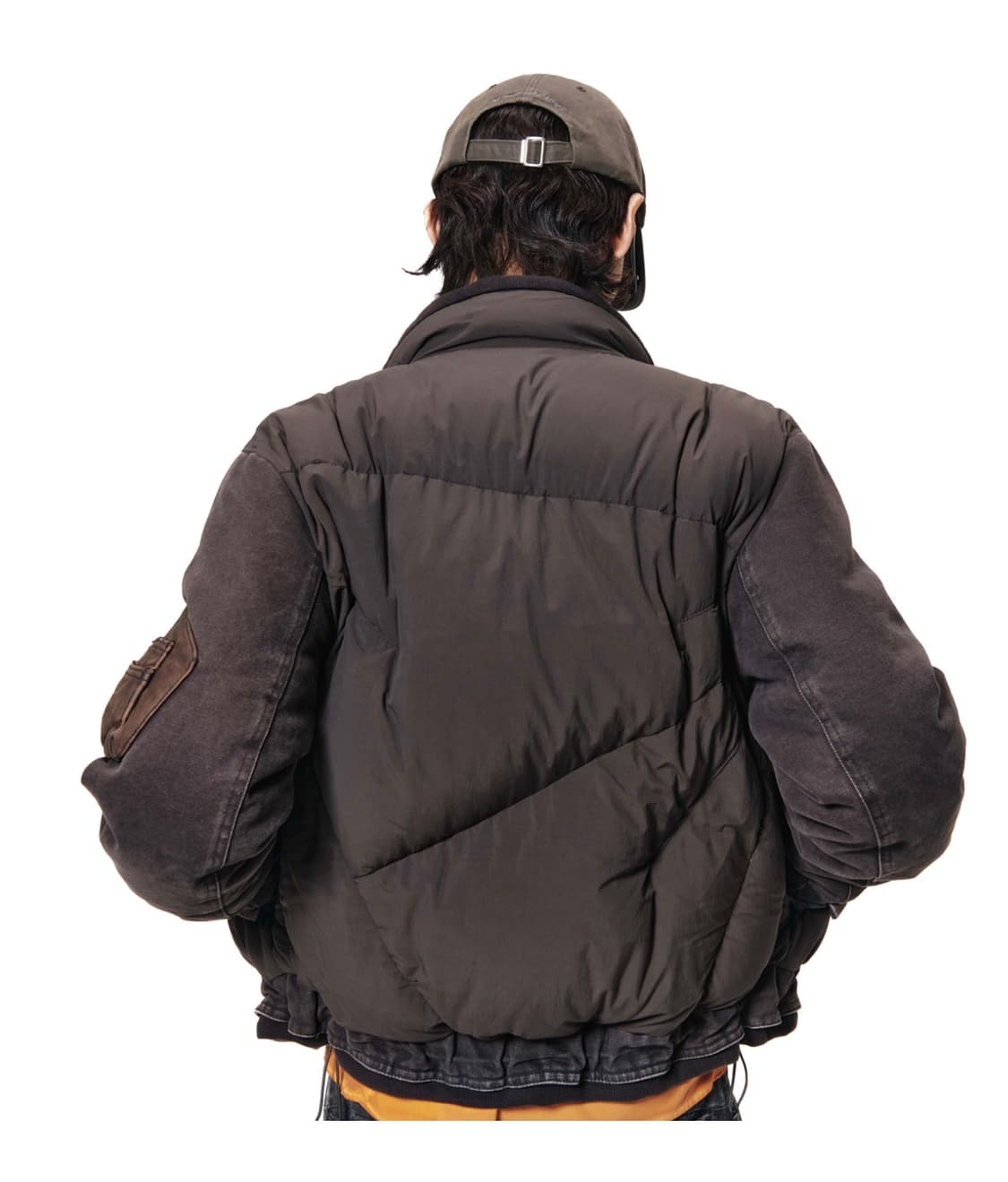 엑슬림 ep8 패딩 브라운 새상품 급처 상품이미지3