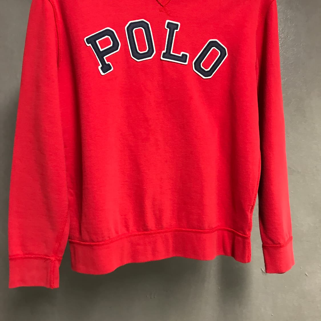 폴로 랄프로렌 맨투맨 레드 L14-16(W) 상품이미지3