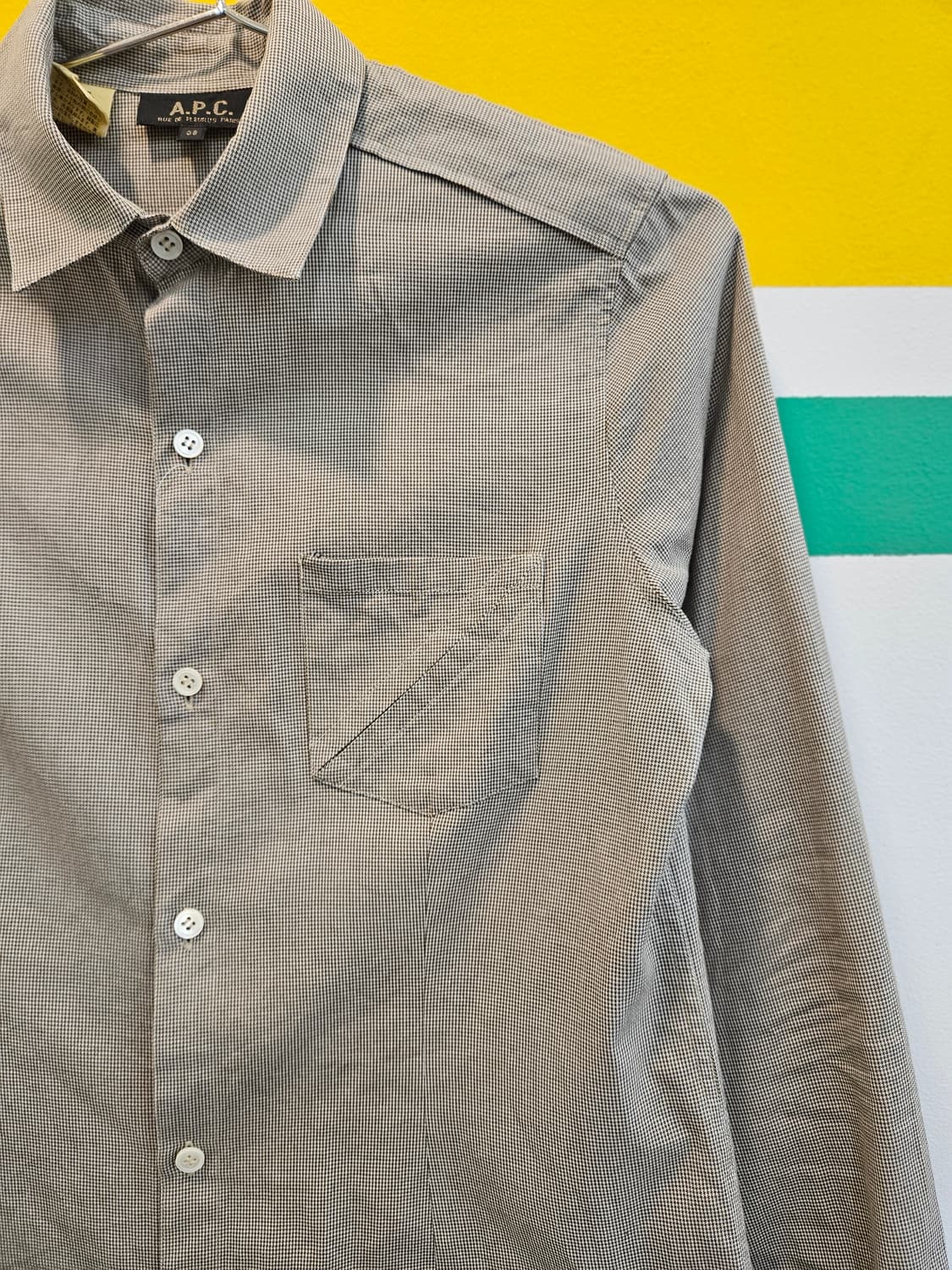 A.P.C. 체크 셔츠 상품이미지4