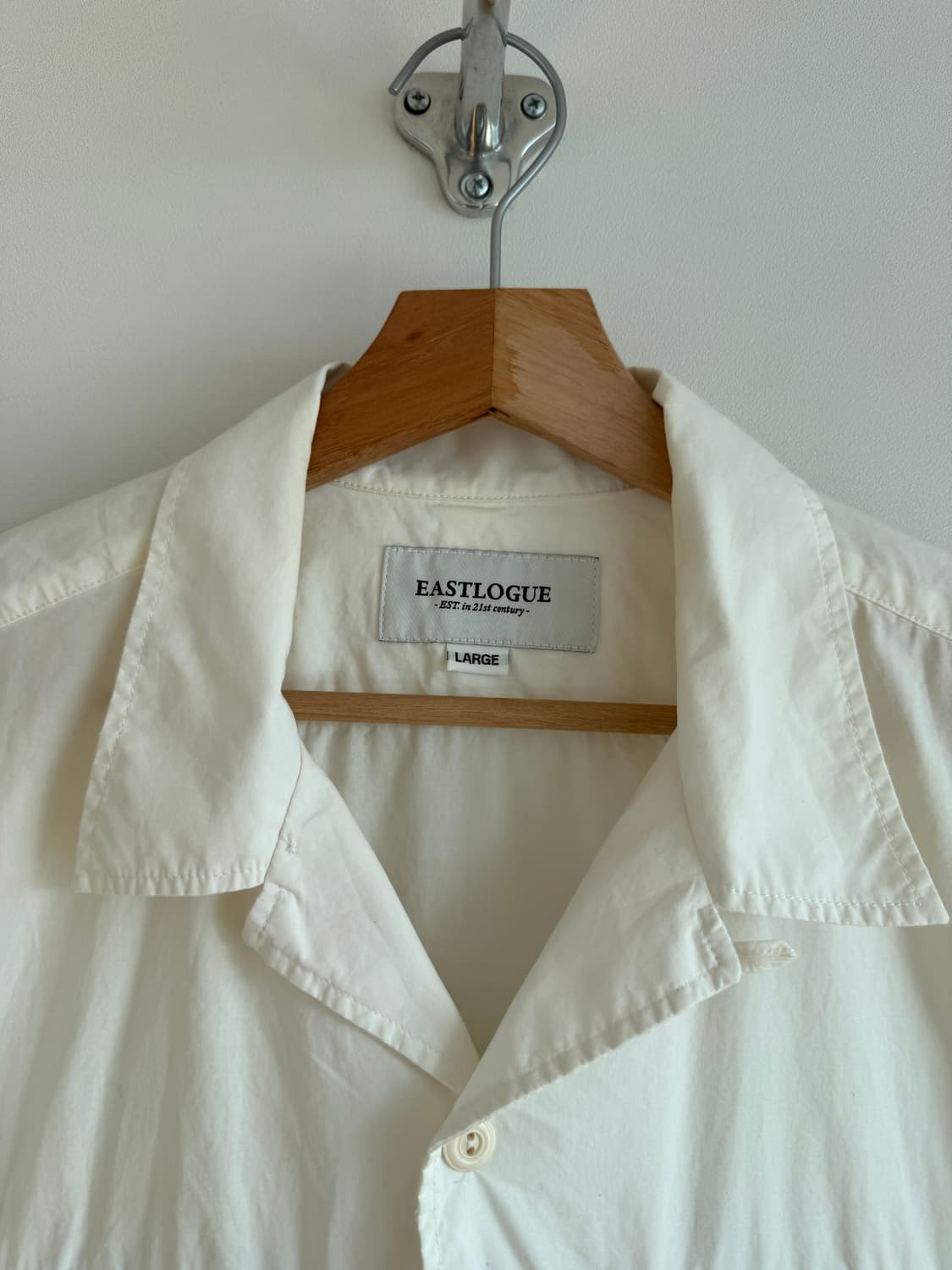 이스트로그(EASTLOGUE) 페이즐리 자수 반팔셔츠 상품이미지7