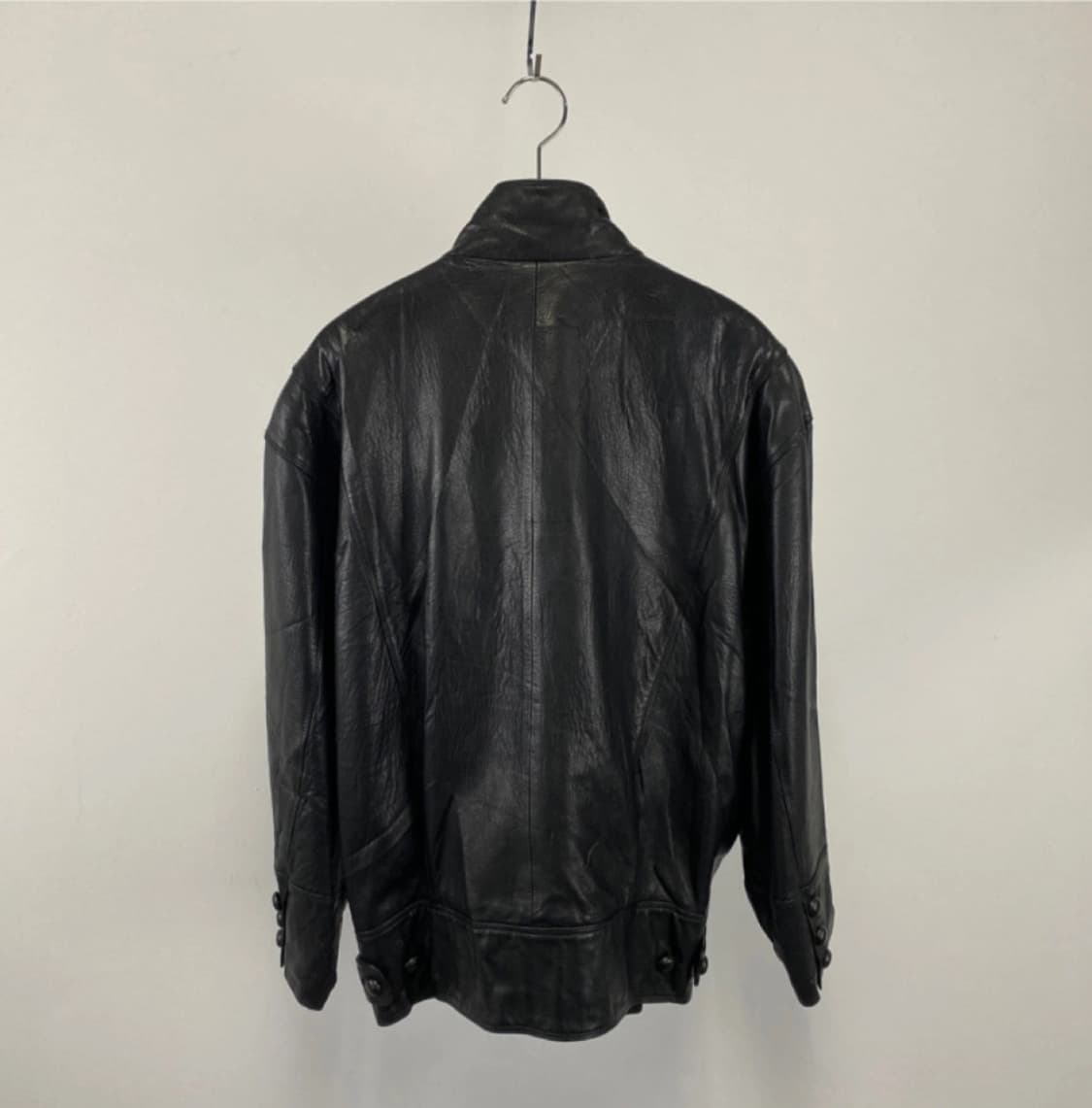 Japanese vintage 90s leather jacket  상품이미지2
