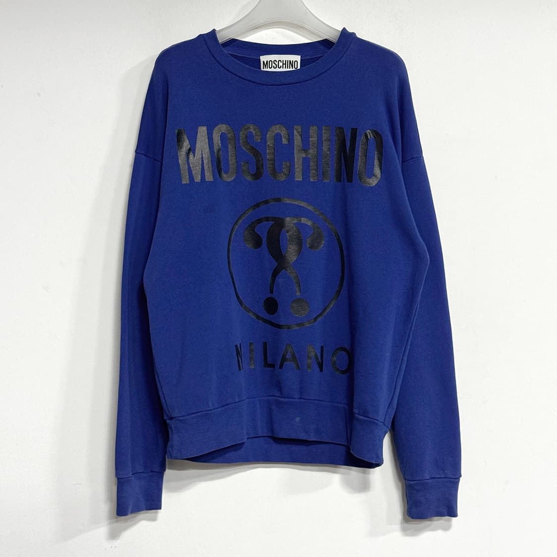 모스키노 꾸뛰르 시그니처 로고 스웨트셔츠 상품이미지1