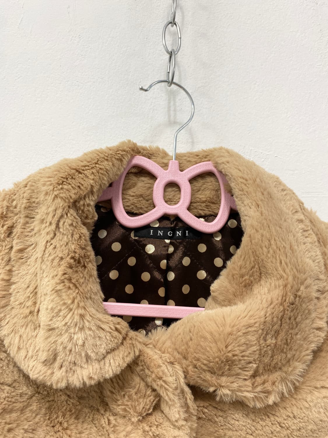 [INGNI] 잉그니 라떼갸루 폭닥 퍼 숏코트 상품이미지6