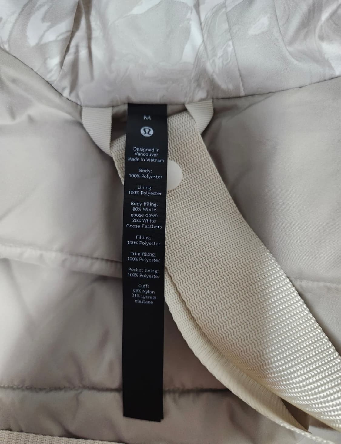 룰루레몬 패딩 L 상품이미지6