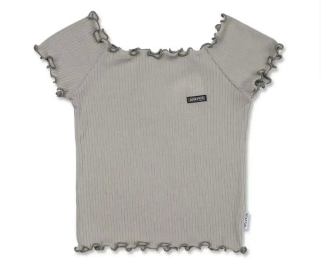 Retro Lettuce-Edge Top 상품이미지1