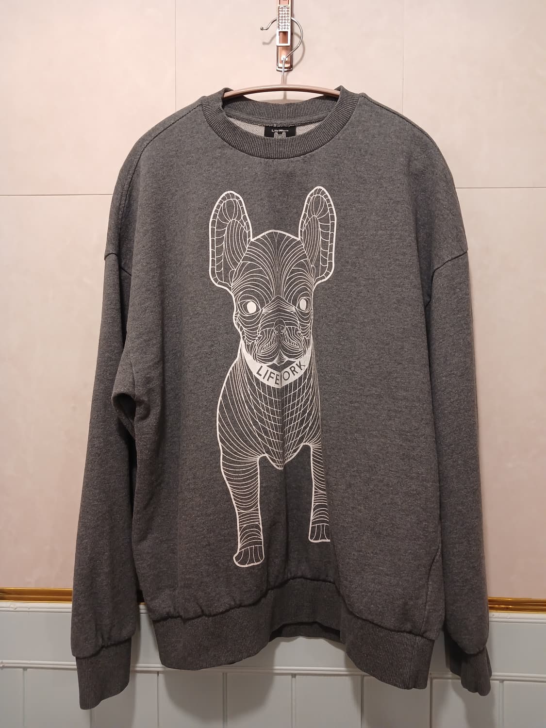 라이프워크 정품 남여공용 맨투맨 M 사이즈 상품이미지1