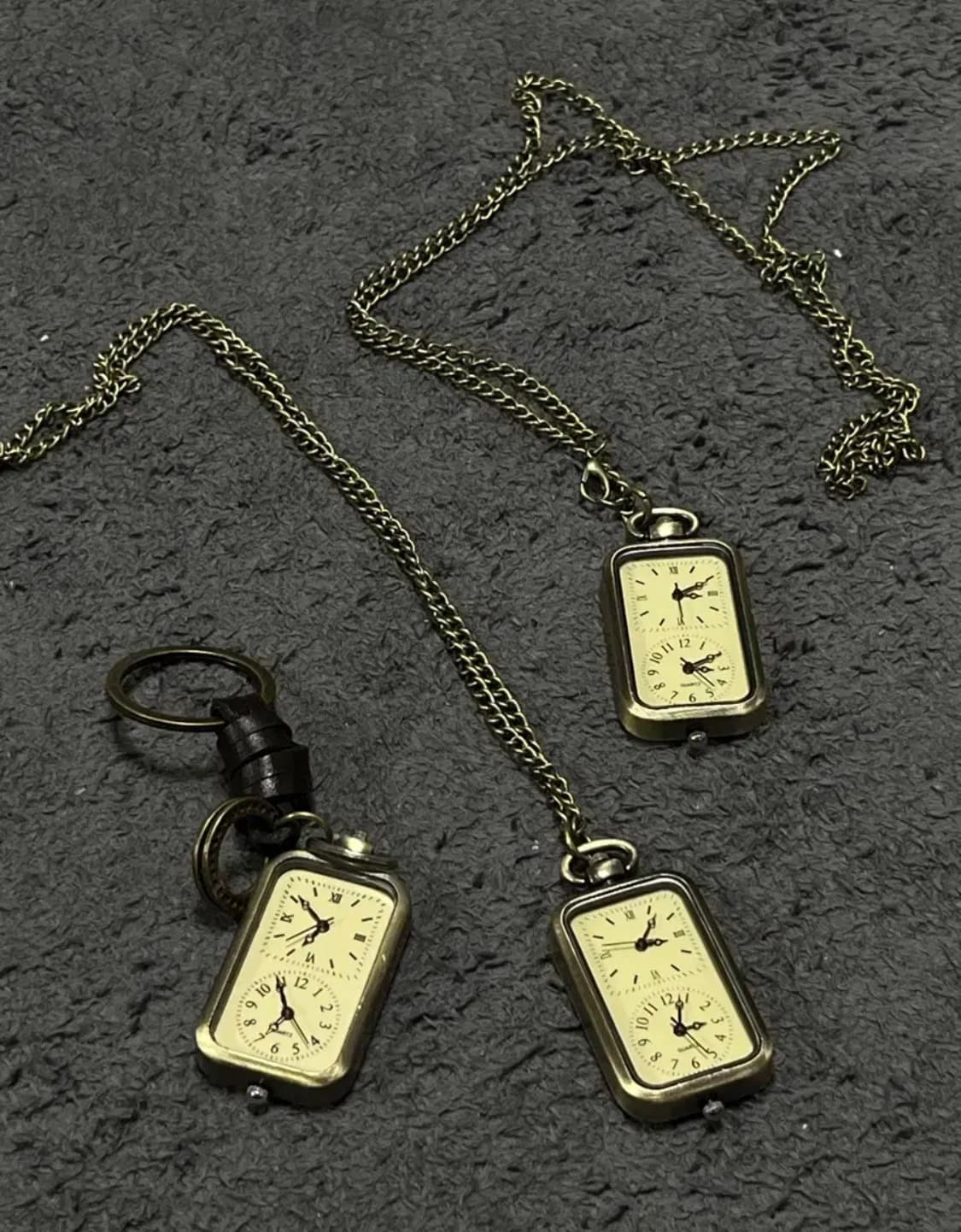 [새상품] 진짜시계키링 카메라키링 빈티지키링 골동품 상품이미지6