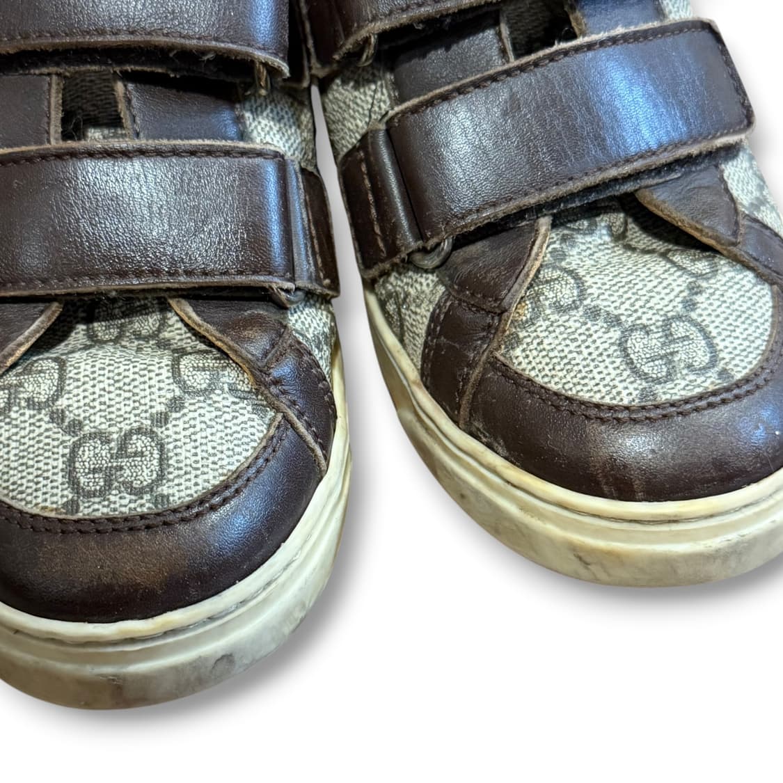 구찌 키즈 GG 수프림 캔버스 벨크로 스니커즈 상품이미지5