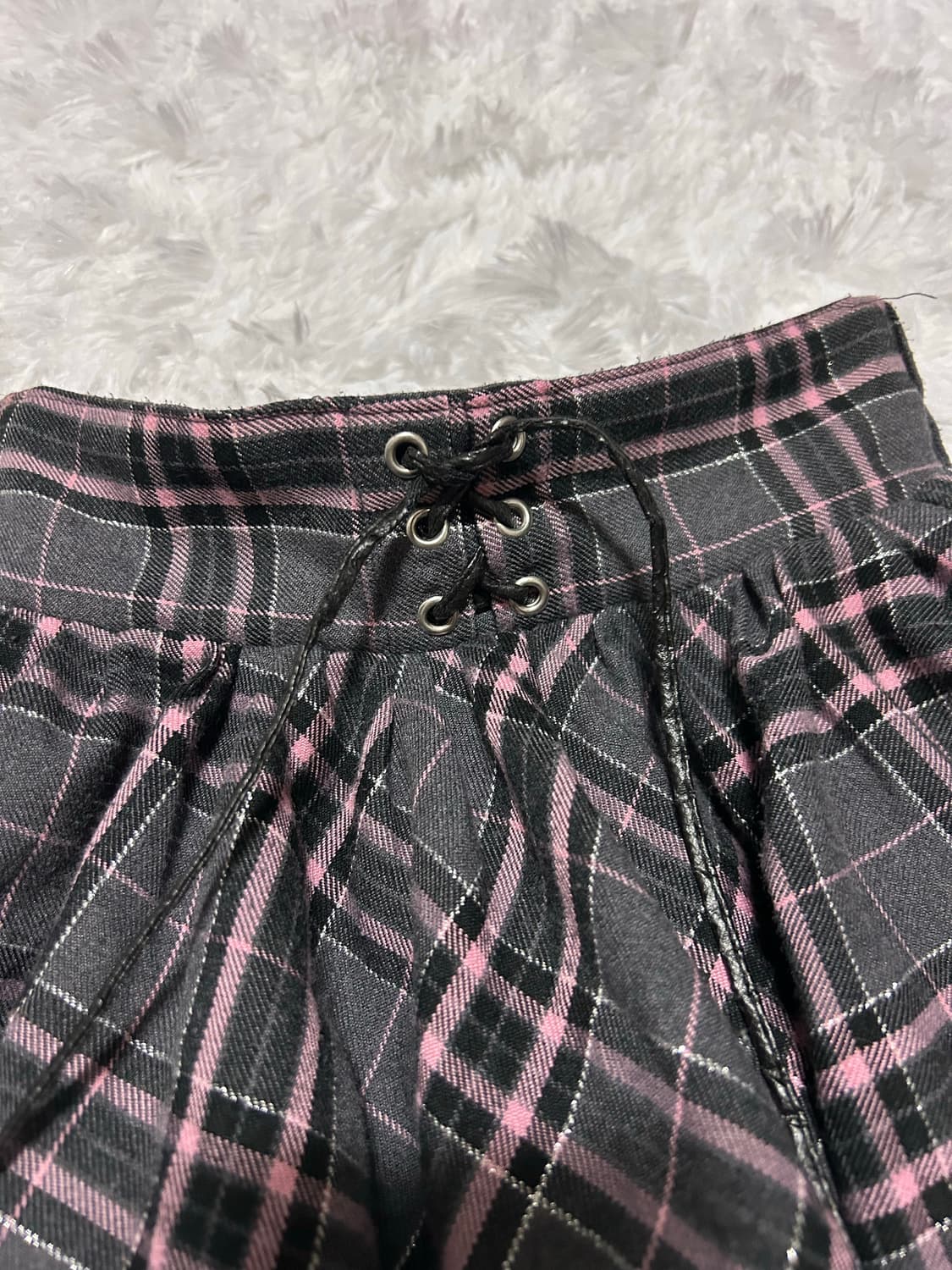 check gal skirt 상품이미지2