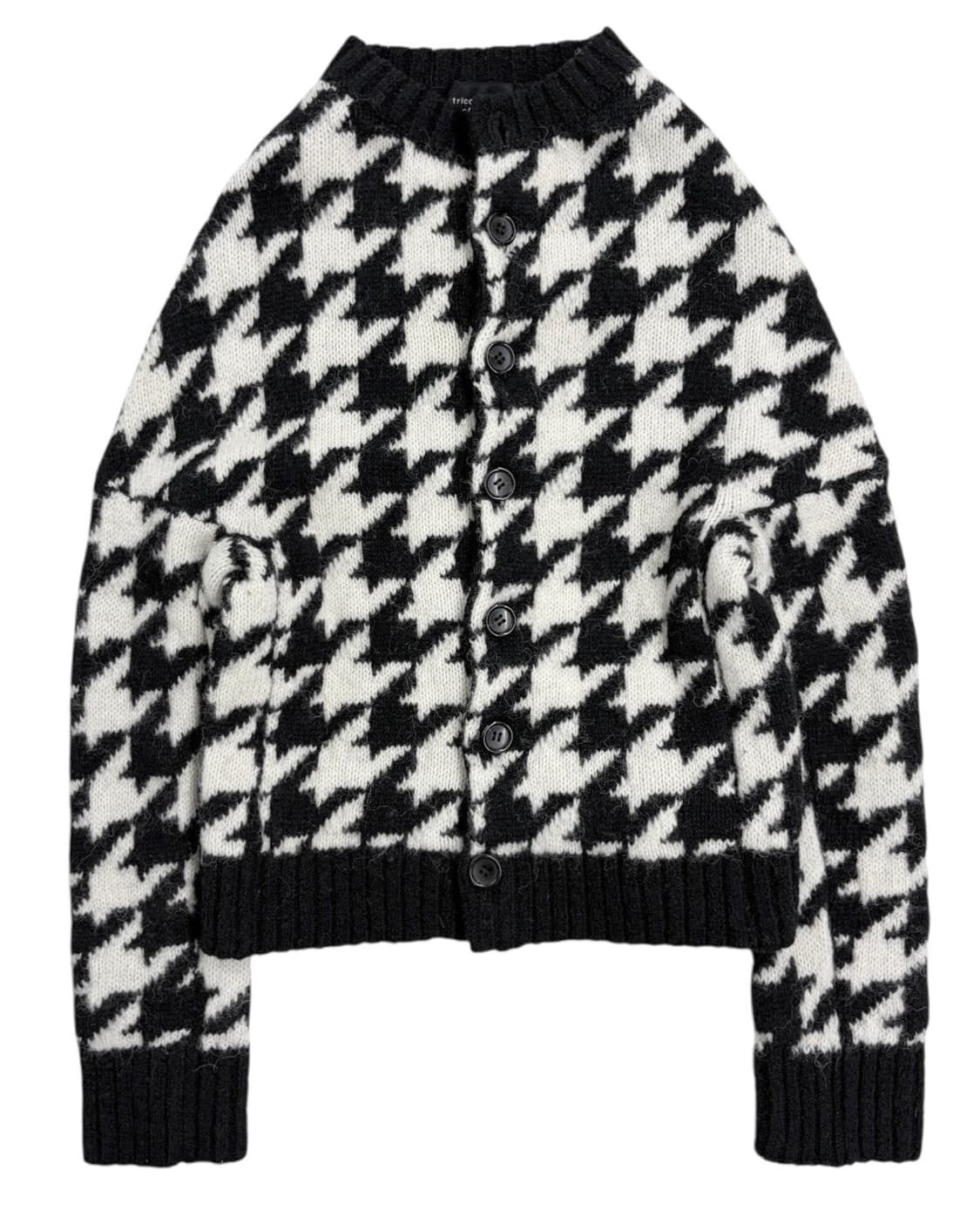 2000‘s 꼼데가르송 울 패턴 자켓 상품이미지3