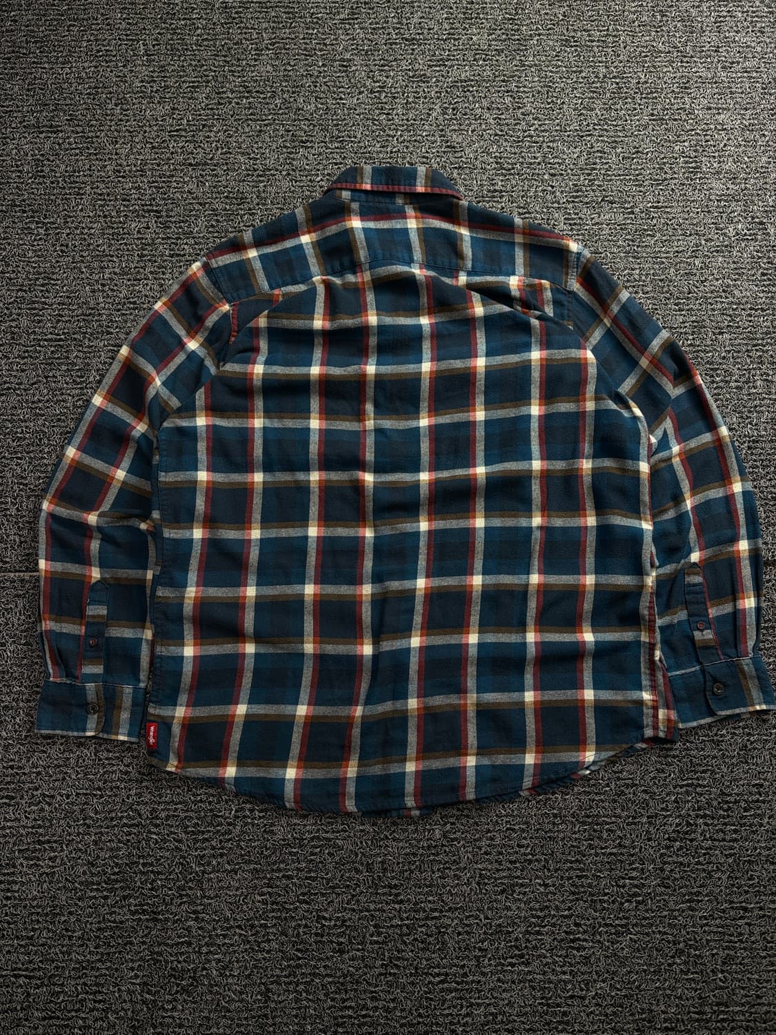 랭글러 USA 아메리칸 플란넬 체크 웨스턴 셔츠 1736 상품이미지4