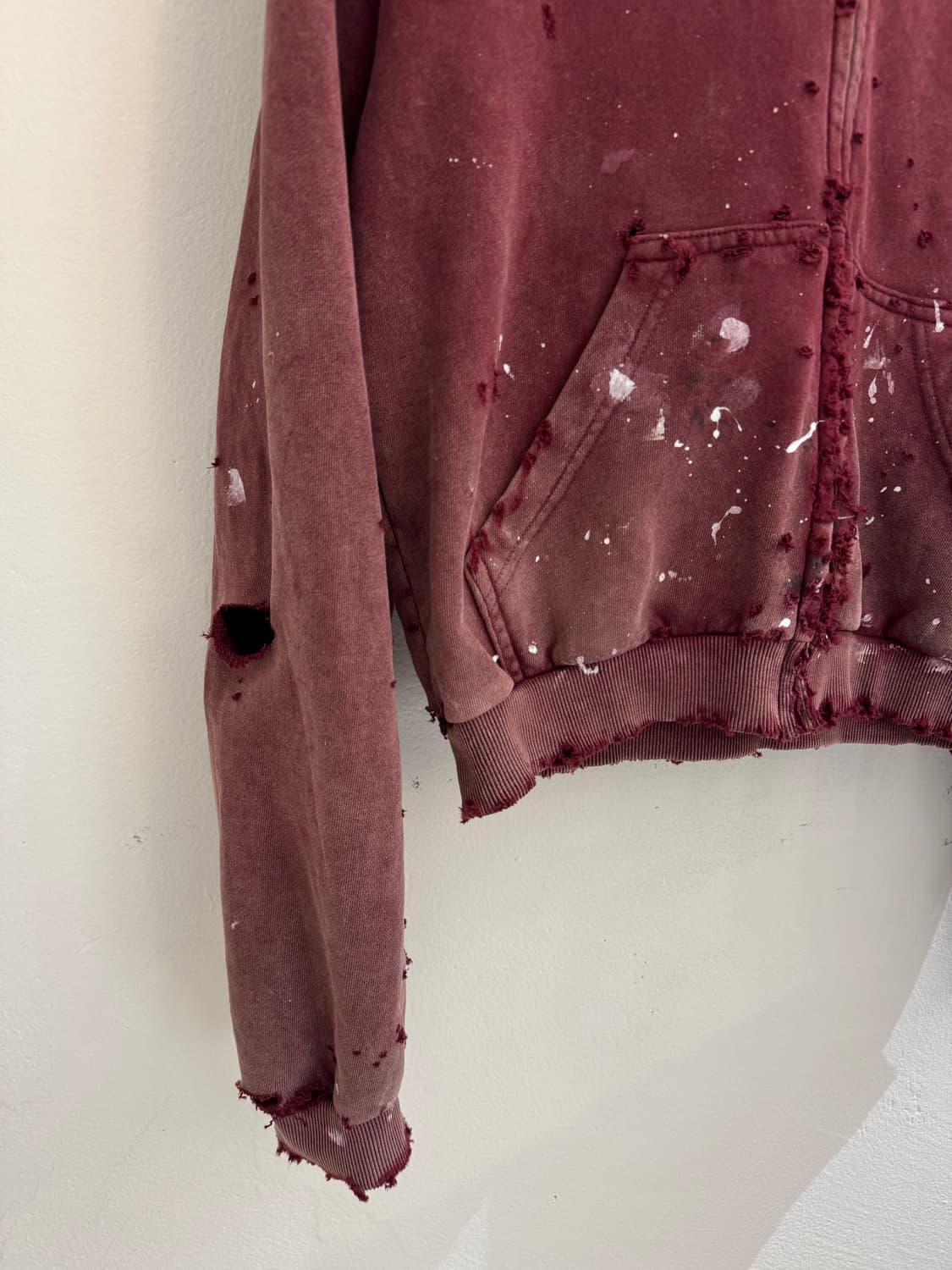 빈티지 커스텀 후드집업 상품이미지4