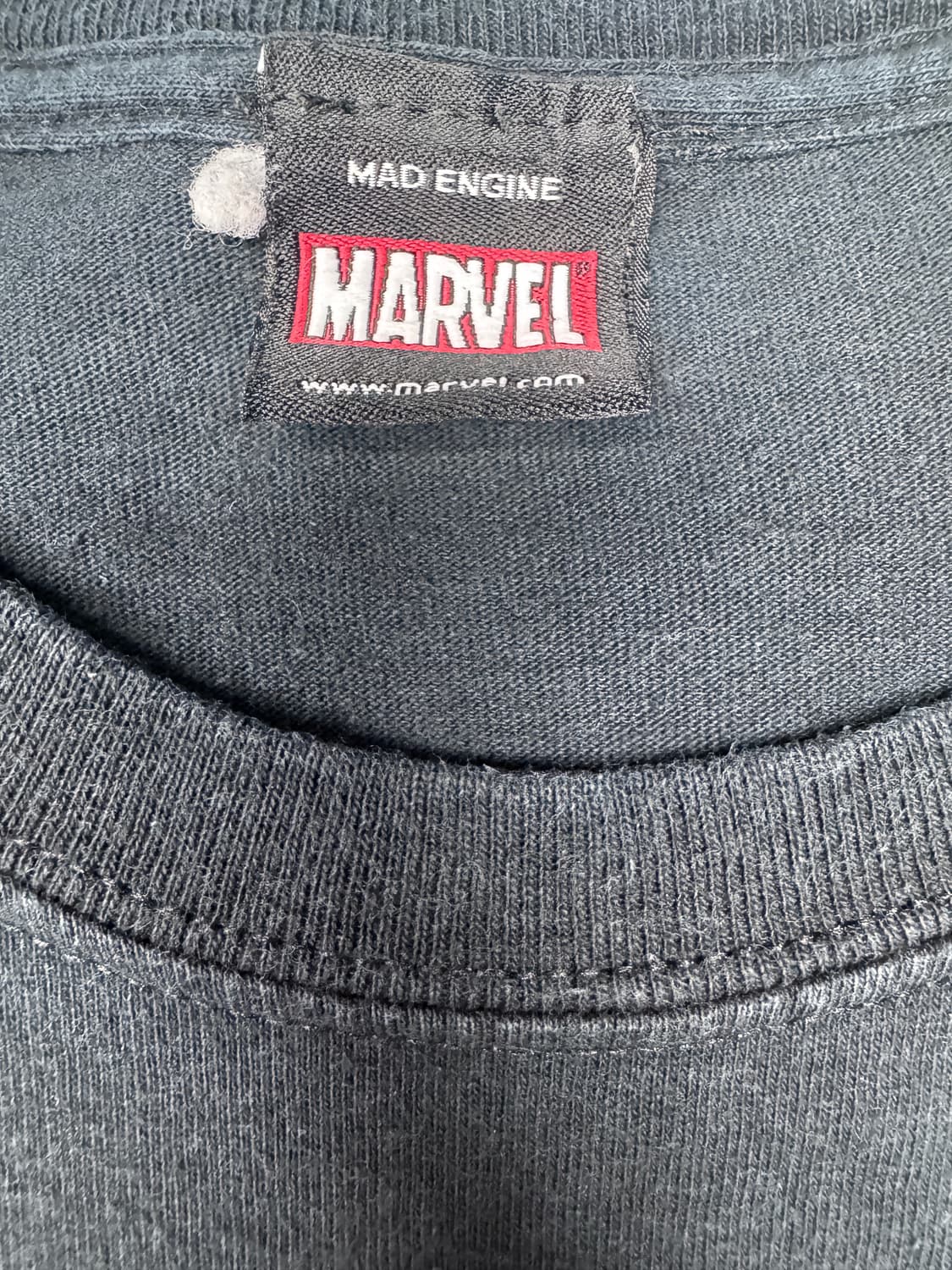 빈티지 00s 마블 MARVEL 캐릭터 라인업 티셔츠 XL 상품이미지4