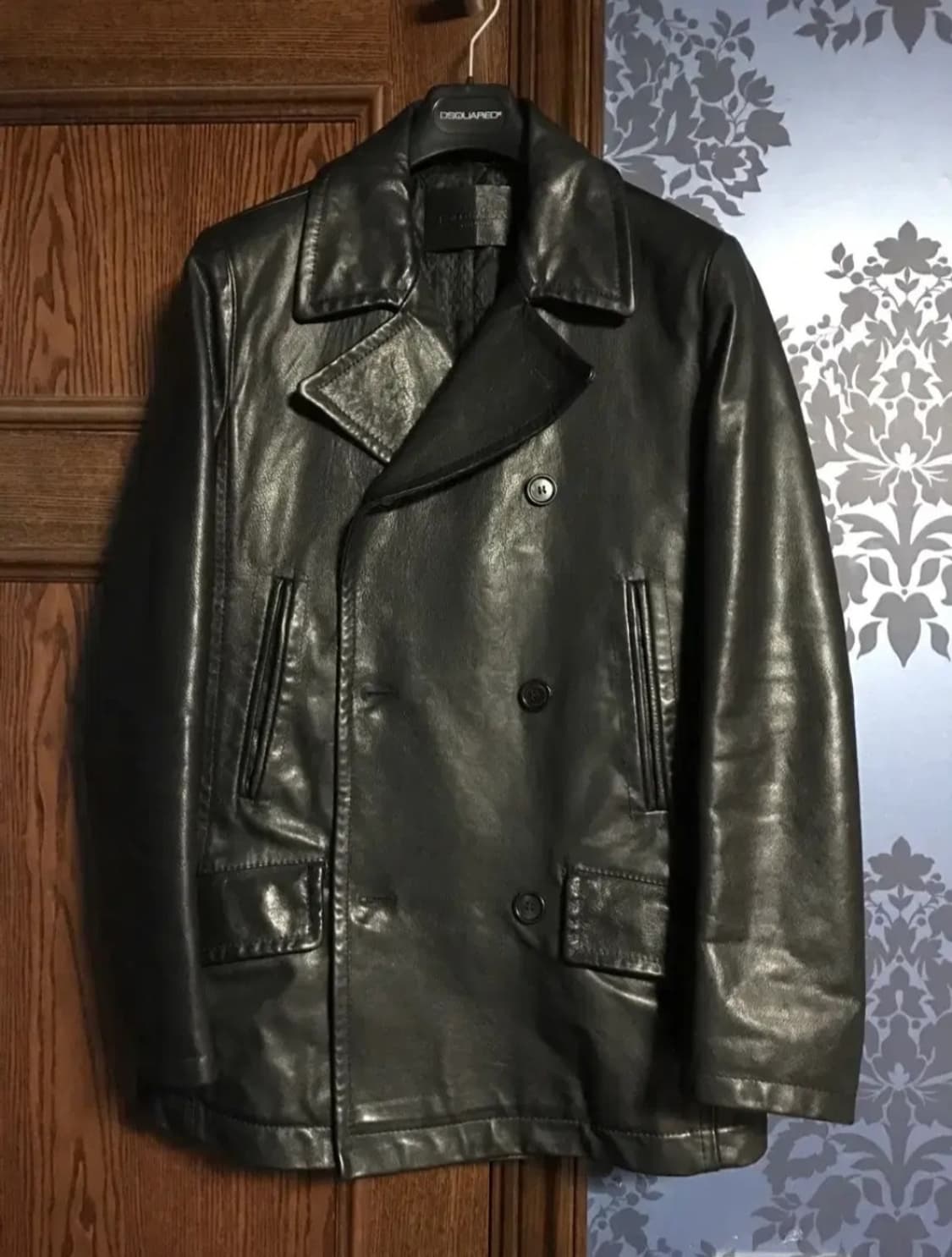 돌체앤가바나 가죽 피코트 상품이미지2