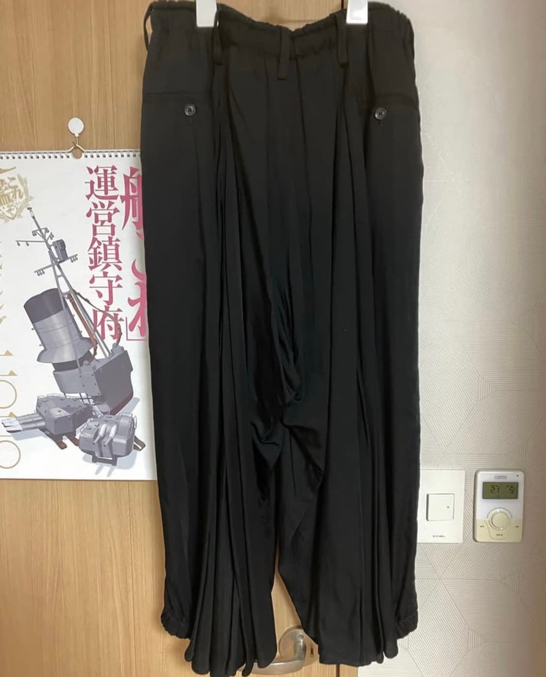 요지야마모토 뿌르옴므 카라스팬츠 3 상품이미지2