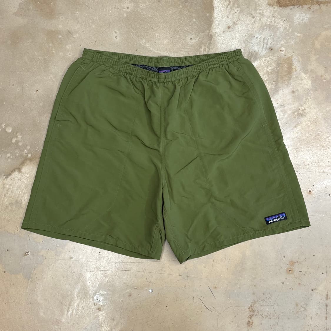 M 파타고니아 그린 배기스 쇼츠  상품이미지2