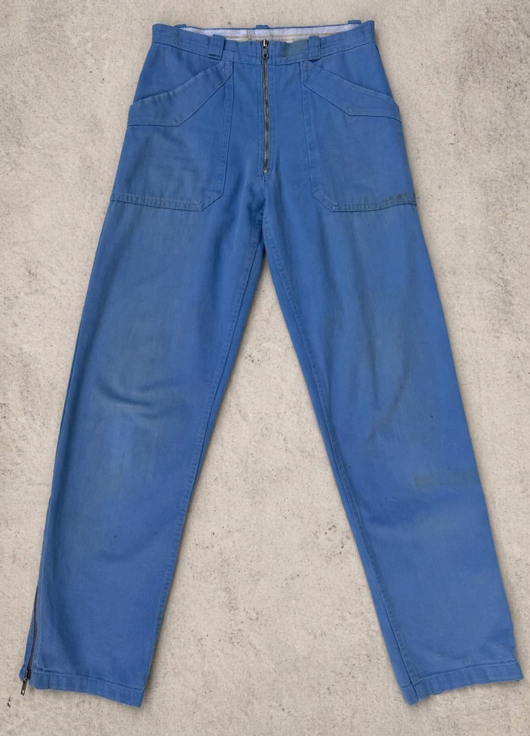 70s 페이디드 블루 워크웨어 팬츠 상품이미지4
