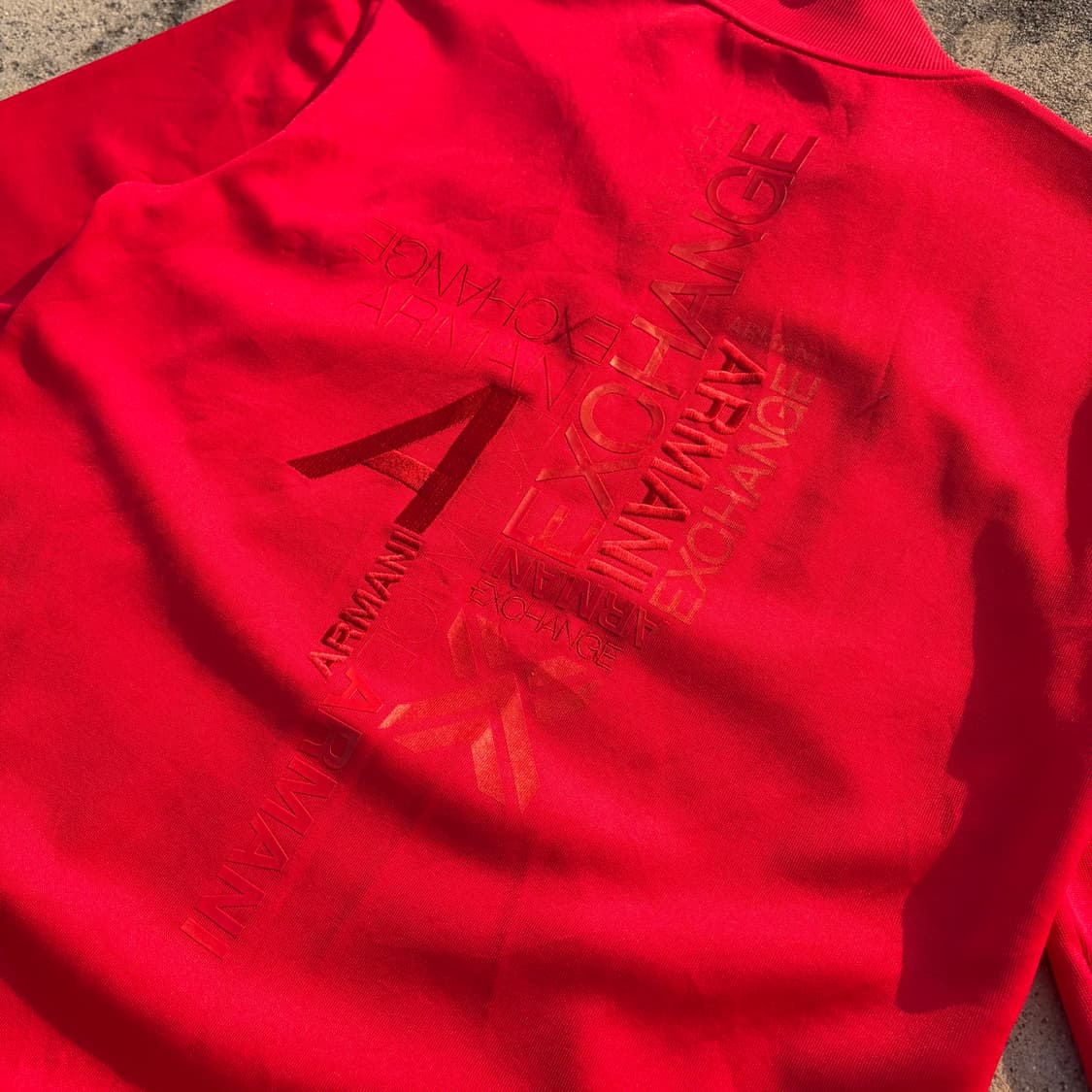 아르마니 익스체인지 빈티지 트랙탑 져지 M 상품이미지9