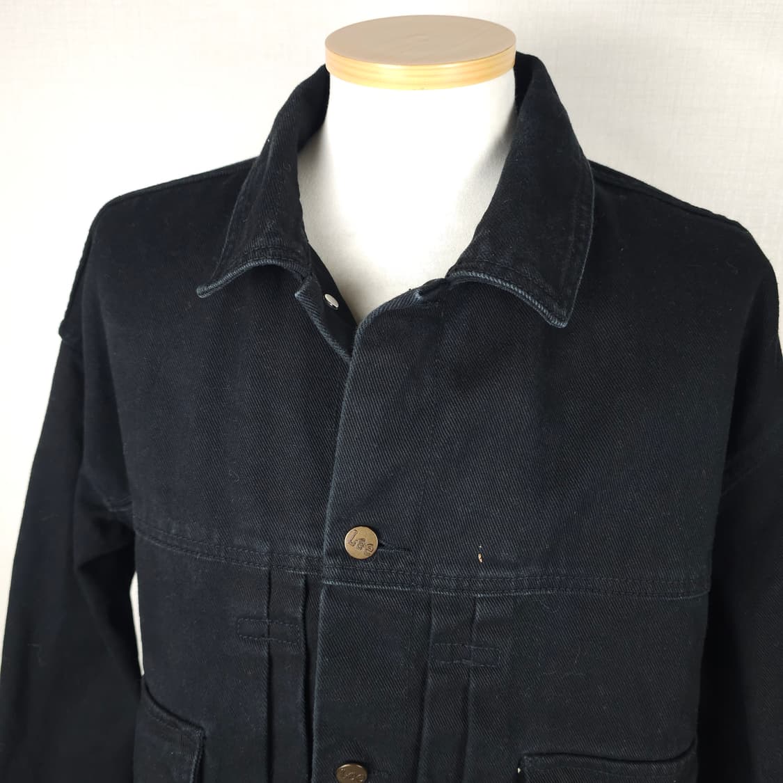 Lee 블랙 청자켓 남자100사이즈  상품이미지2