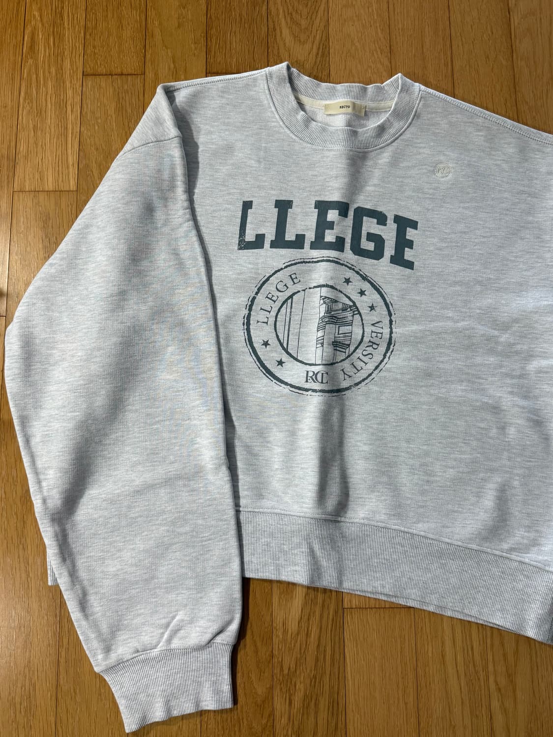 렉토 맨투맨 남성용 유니섹스 상품이미지1