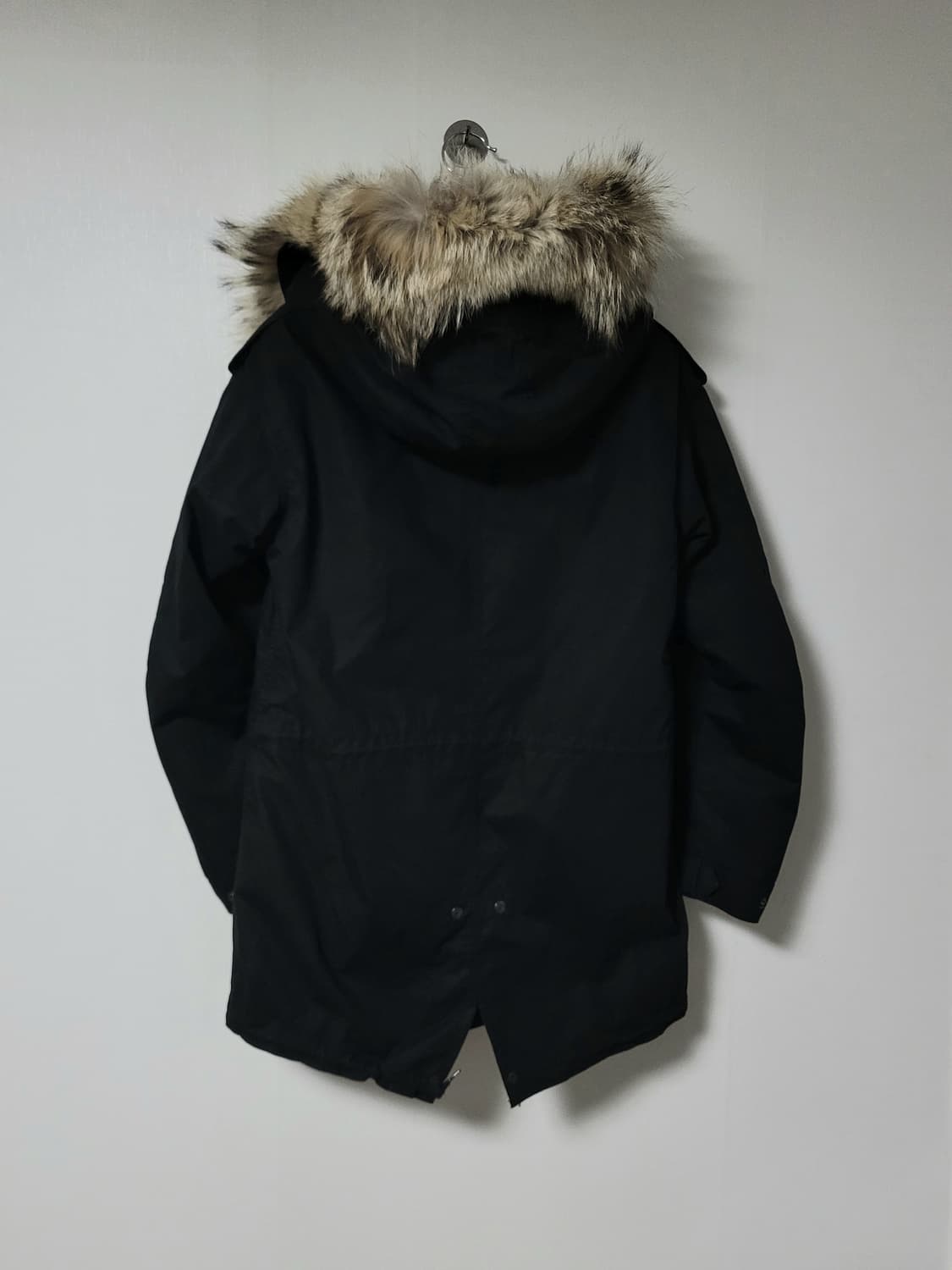 Lad musician m-51 비대칭 커브 하이넥 피쉬테일 개파카 상품이미지4