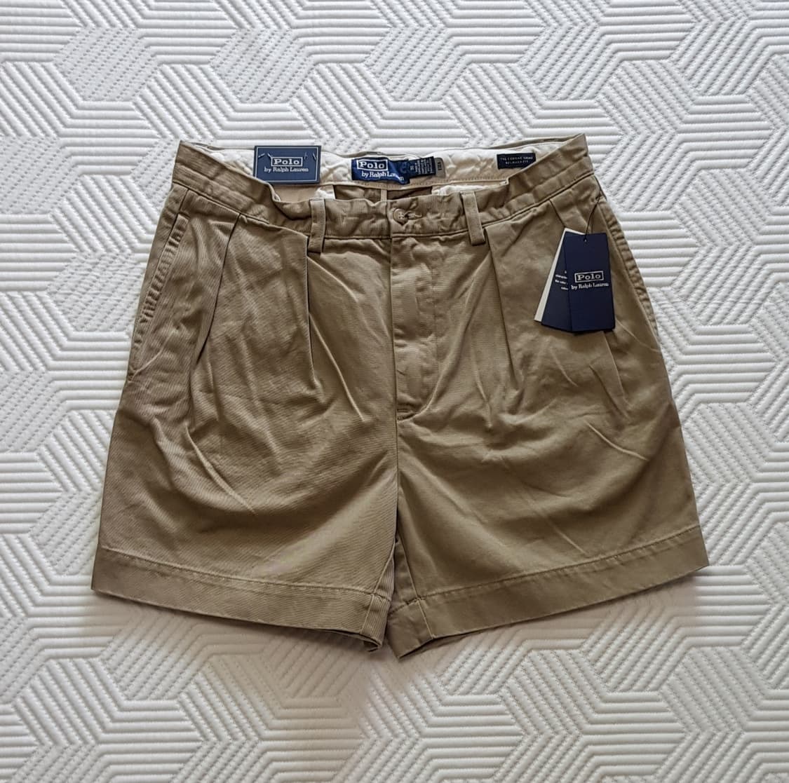 [새상품/30] 폴로 코맥 12.7cm 릴렉스핏 플리츠 쇼츠 팝니다. 상품이미지2