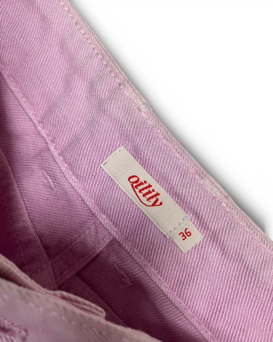 오일릴리 연보라 면바지 36 상품이미지6