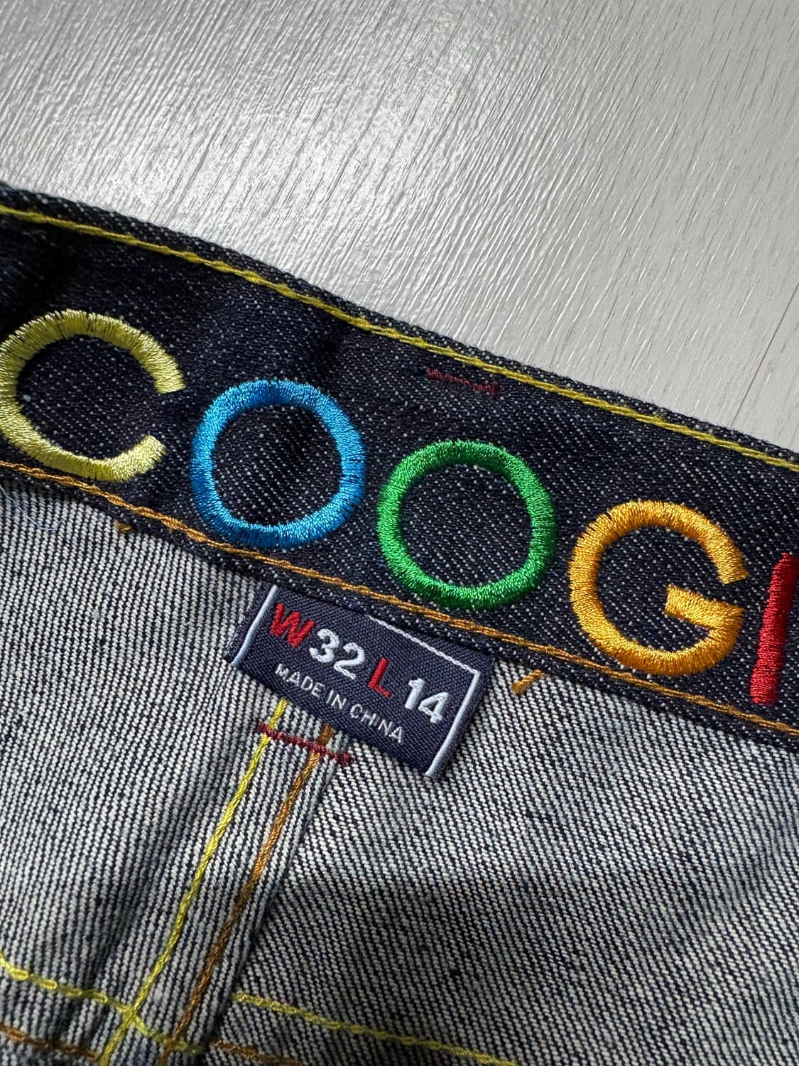 BAPE × COOGI 데님 쇼츠 상품이미지3