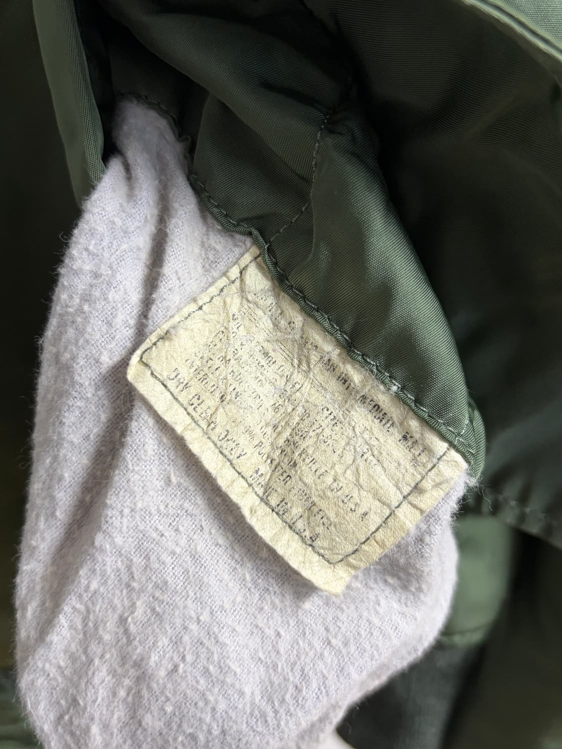 80s 알파 인더스트리 ma-1 usa 상품이미지5