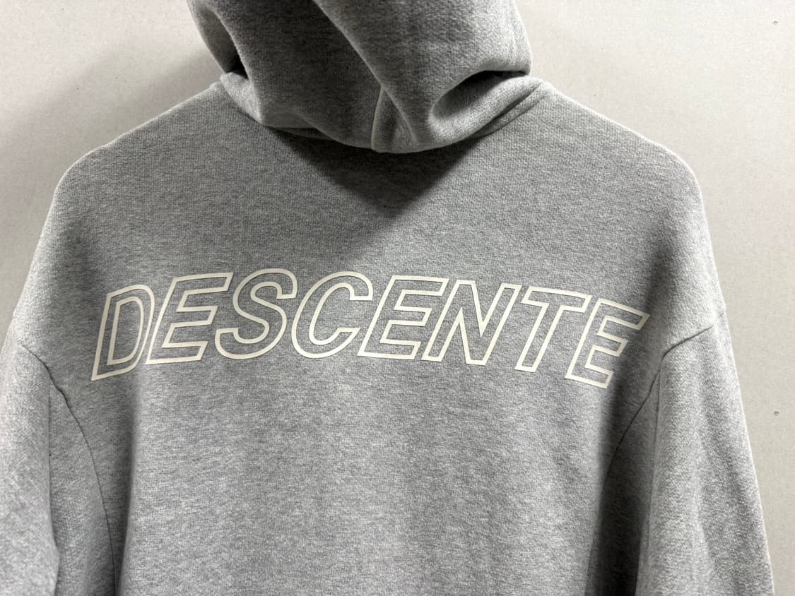 남성 100 / 데상트 후드집업 그레이 상품이미지7