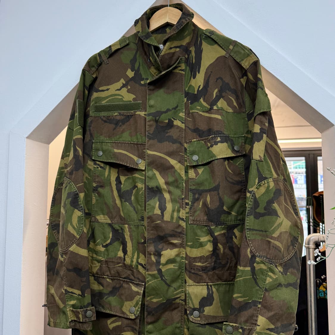 90s 빈티지 네덜란드군 M90 우드랜드 필드 자켓 (L)  상품이미지2