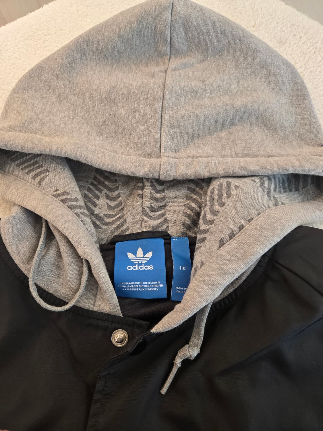 아디다스 후드 코치 자켓 블랙 110 상품이미지4