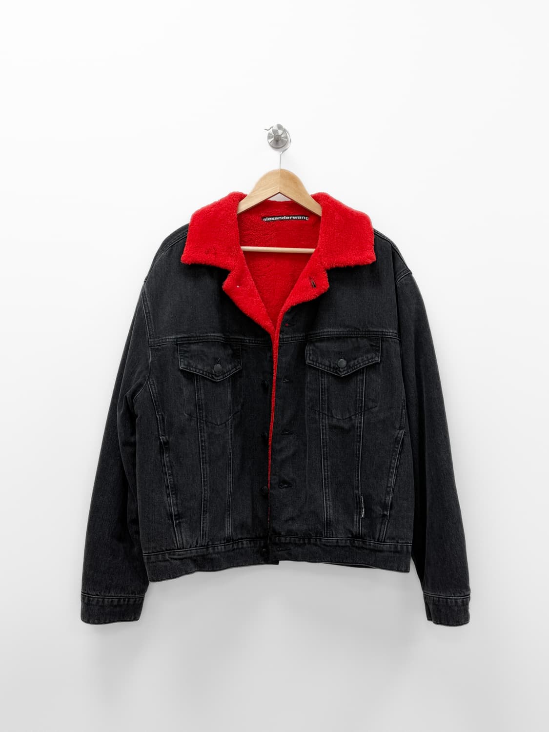 알렉산더 왕 쉐르파 라이닝 데님 트러커 자켓 상품이미지3