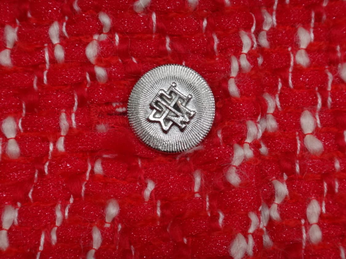 (82-94-160) 타임 TIME 울 실크 혼방 트위드 자켓 상품이미지6