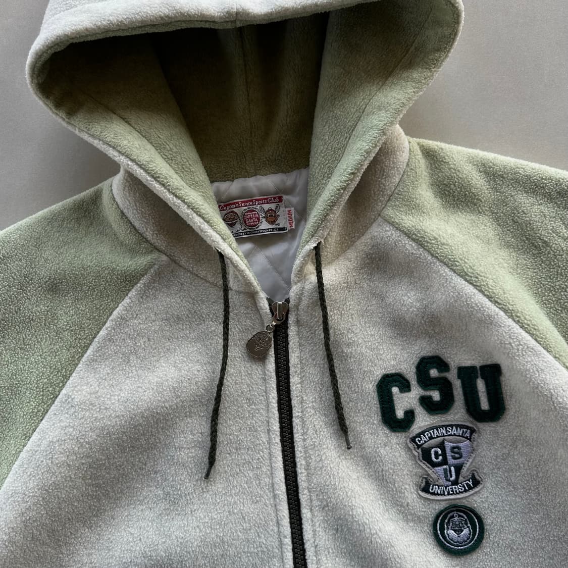 [M]캡틴산타 플리스 누빔 후드 자켓 상품이미지7