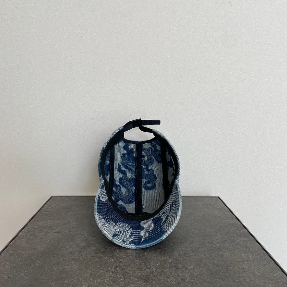 (OS) 슈프림 박스로고 캠프캡 모자 플레임 데님 상품이미지5