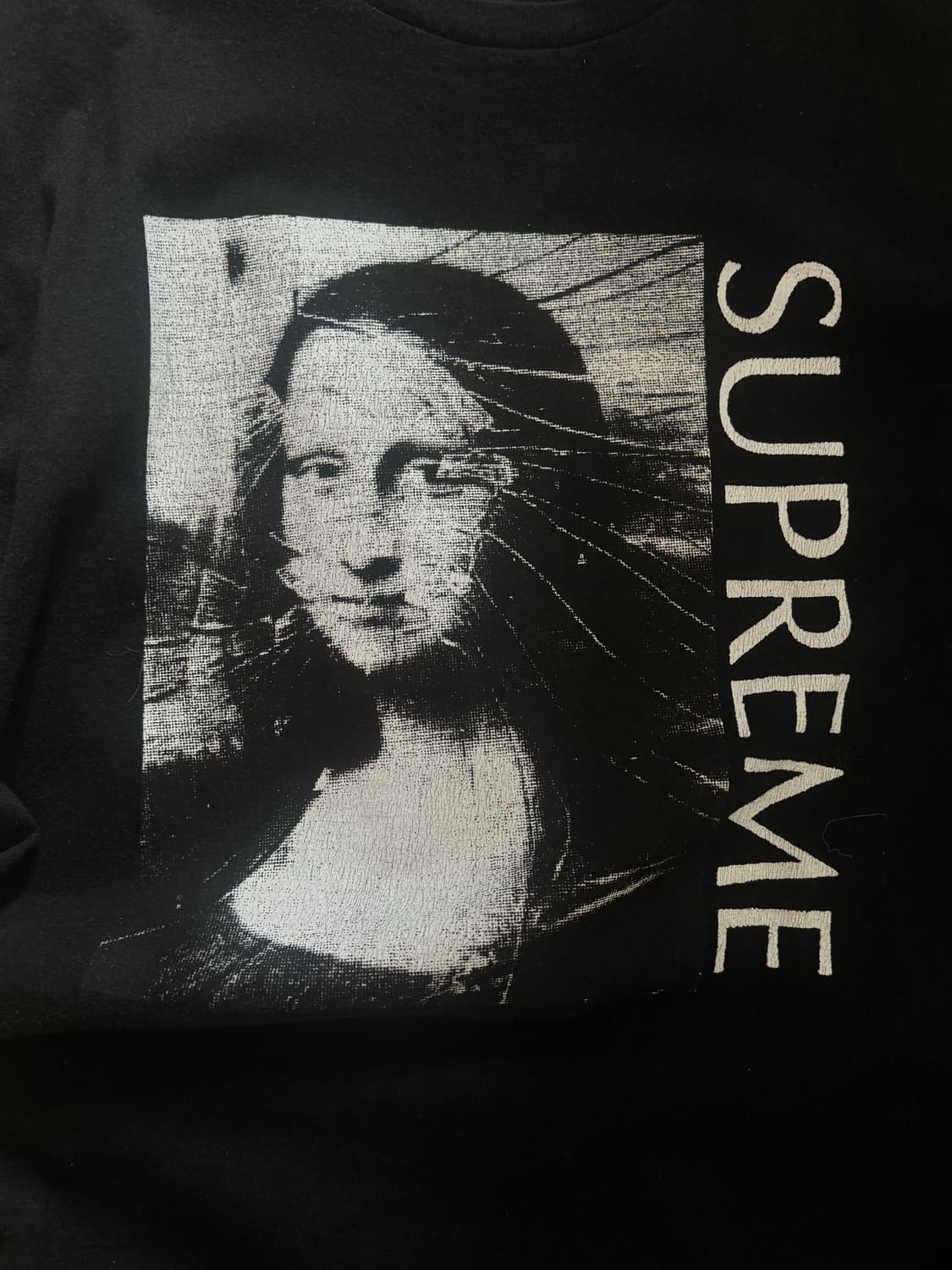 18ss Mona Lisa Tee - Black 모나리자 티셔츠 상품이미지2