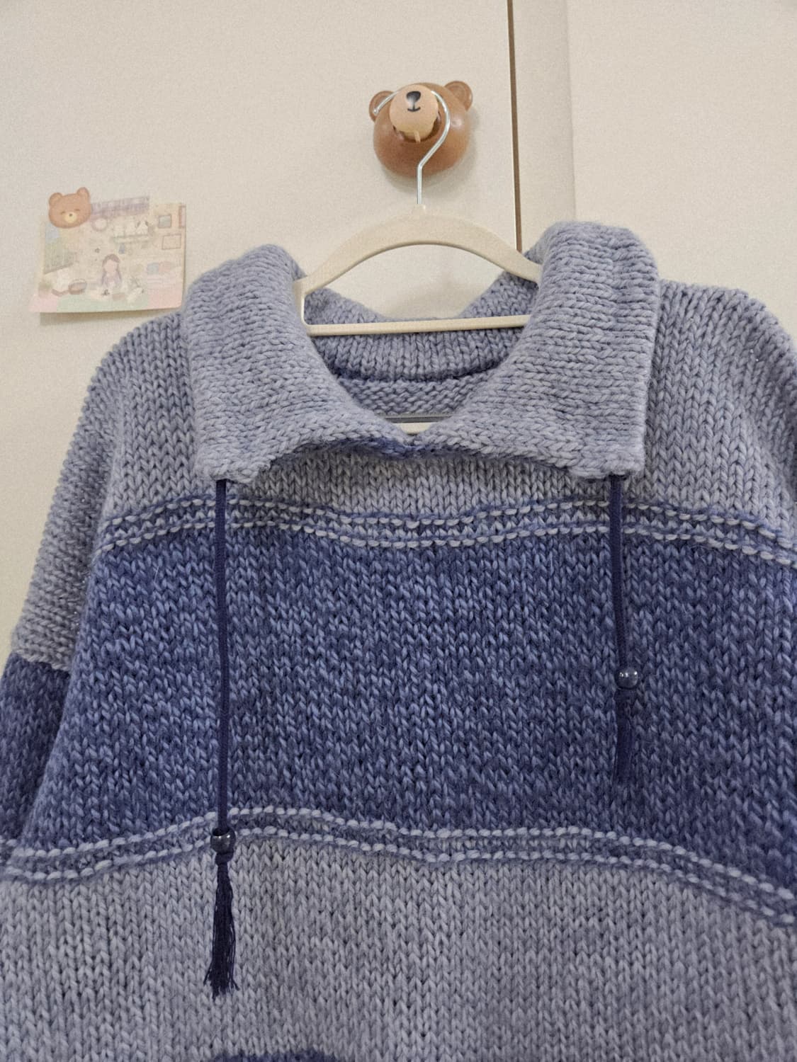 빈티지 오버핏 니트 상품이미지3