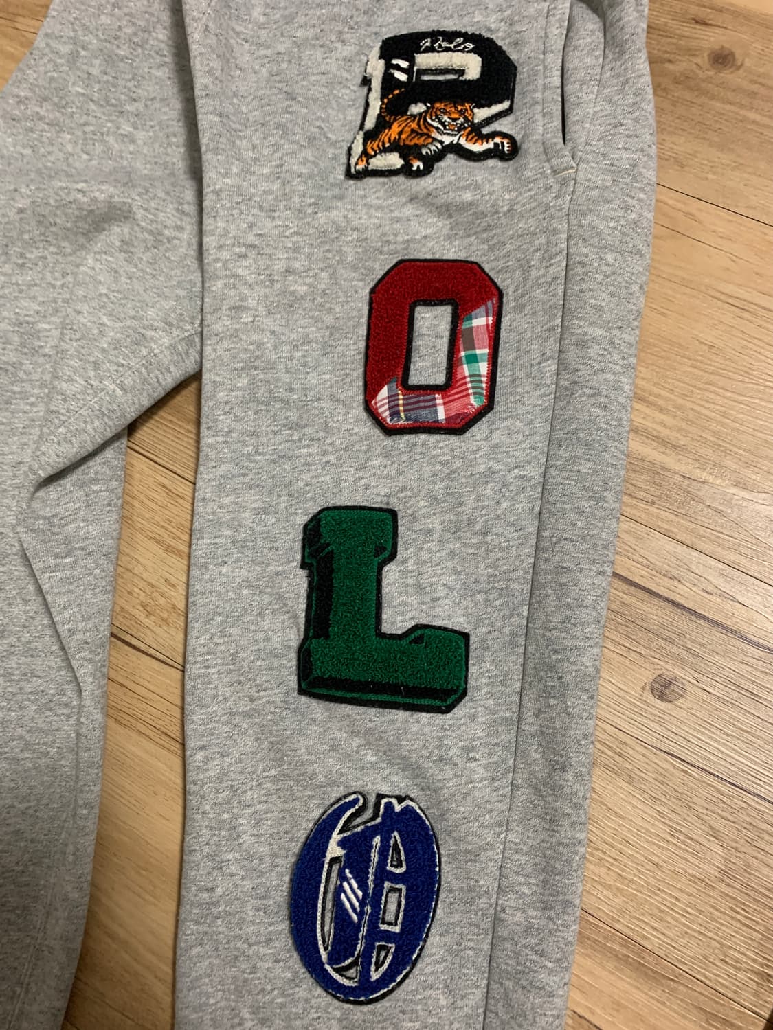 폴로 아플리케 패치로고 스웻팬츠 S 상품이미지8